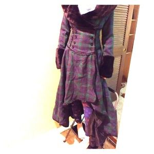 Blacklist plaid coat